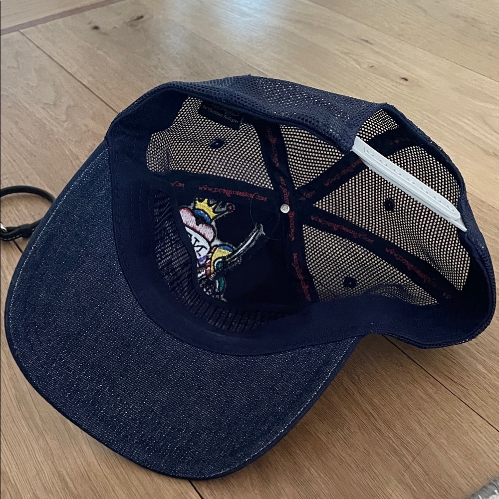 Ed Hardy Navy Hat with Skull and Wings NYC - Picture 3 of 3
